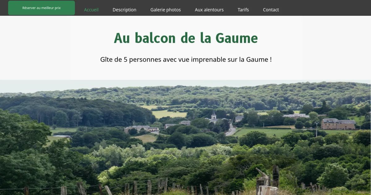 Gîte Au Balcon de la Gaume