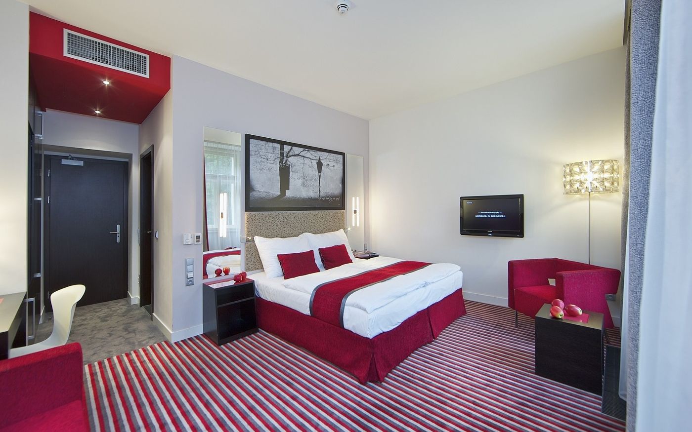 Red and Blue Design Hotel