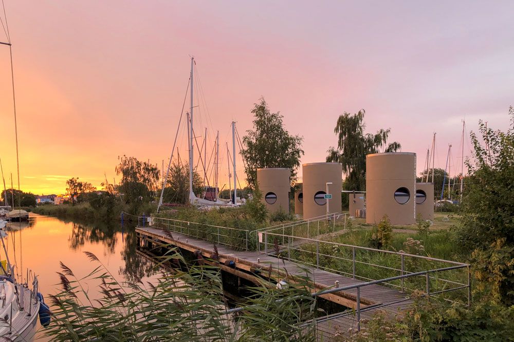 slube am Yachthafen Greifswald