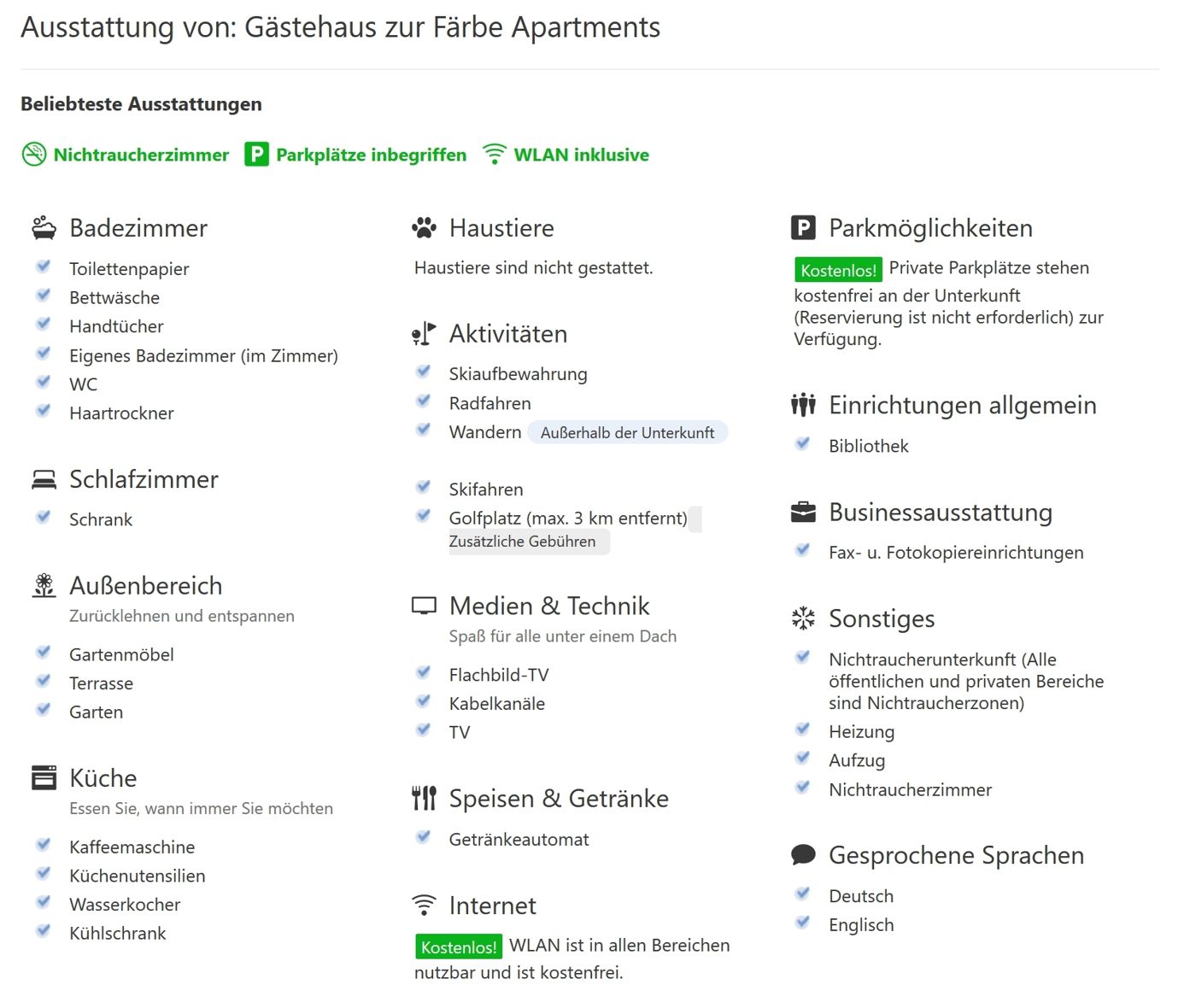 Gästehaus zur Färbe