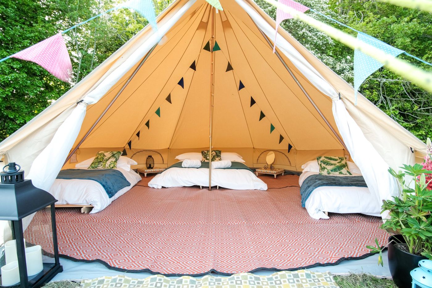 Glamping Wales near Hay Festival