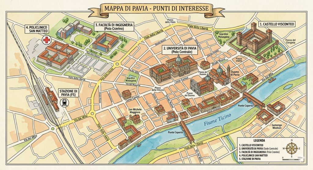 Pavia Affittacamere