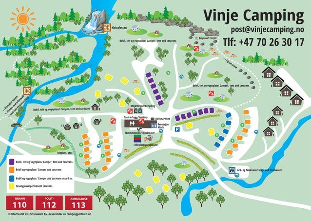 Vinje Camping, Geiranger