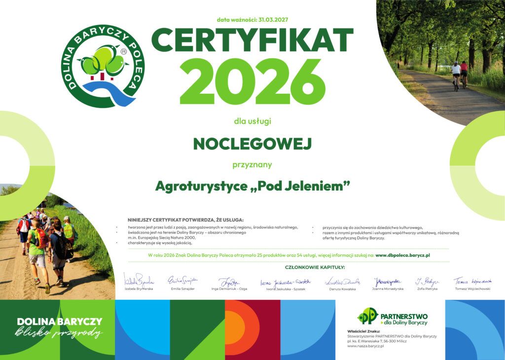 Agroturystyka Pod Jeleniem