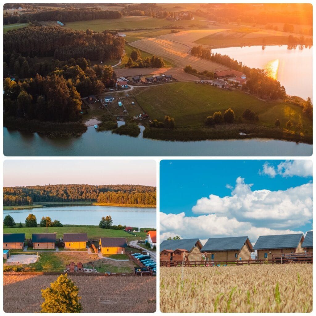 Domki nad jeziorem