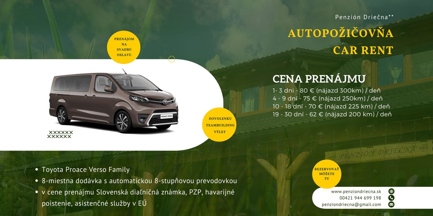 Penzión Driečna