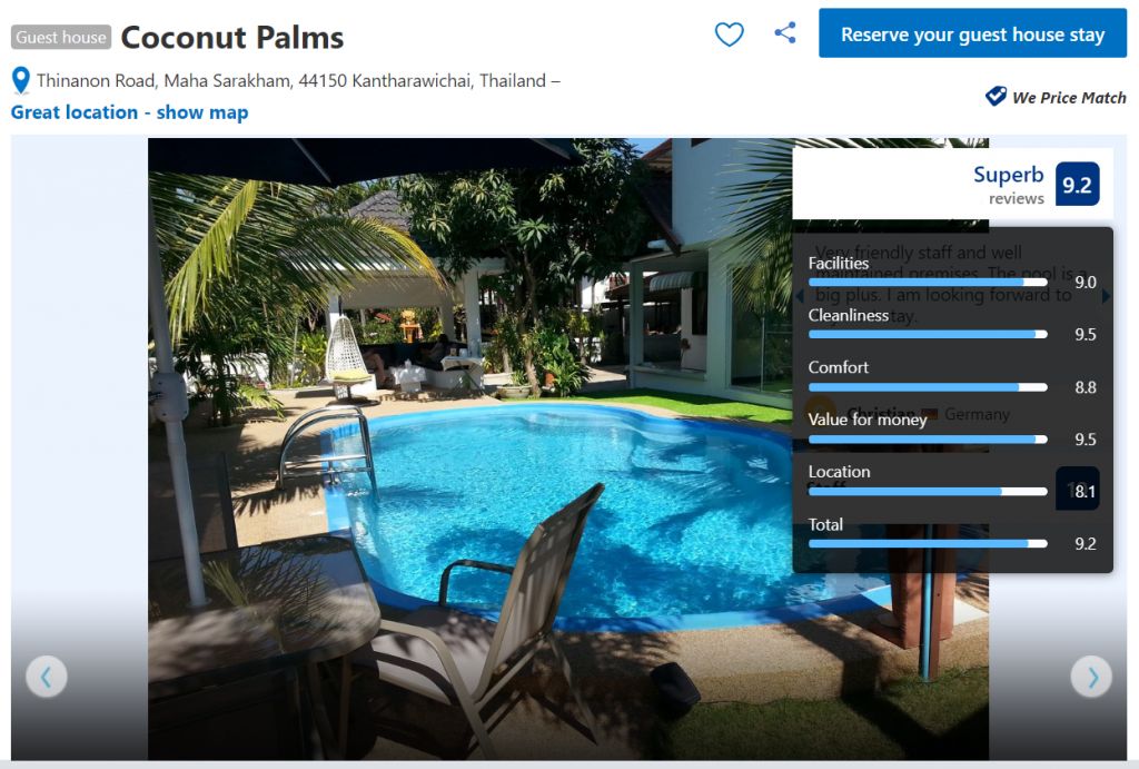 Coconut Palms Pool and Bungalows