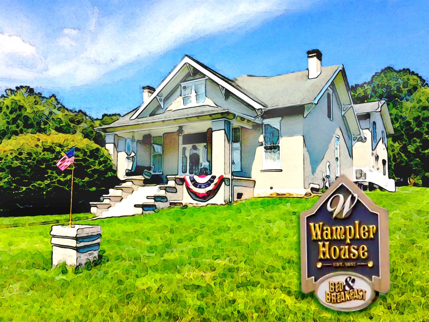 Wampler House Boutique Hotel Bed & Breakfast Inn